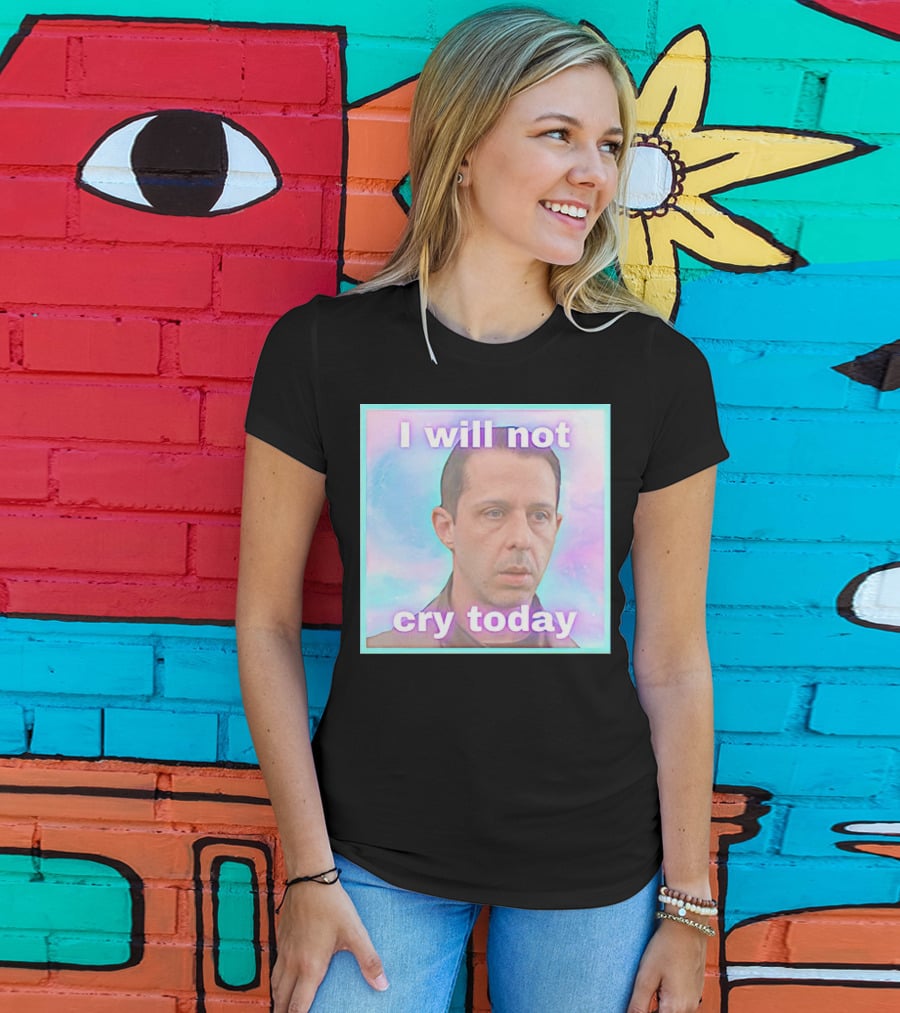 Kendall Roy I Will Not Cry Today Pastel Mood T-Shirt
