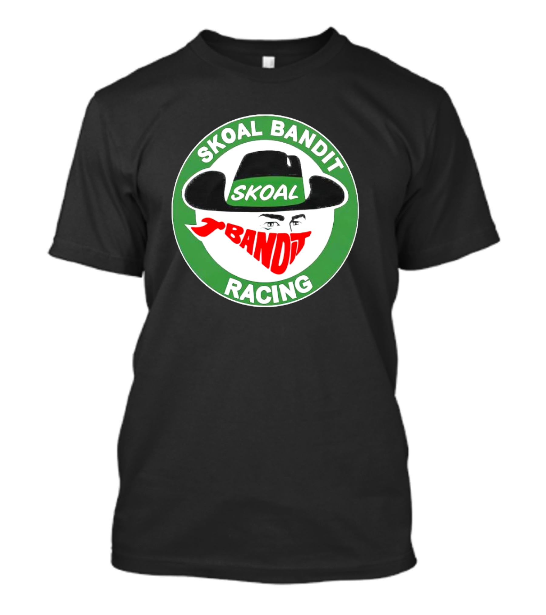 Skoal Bandit Racing Skoal Bandit Logo Cowboy Hat Red Bandana T-Shirt