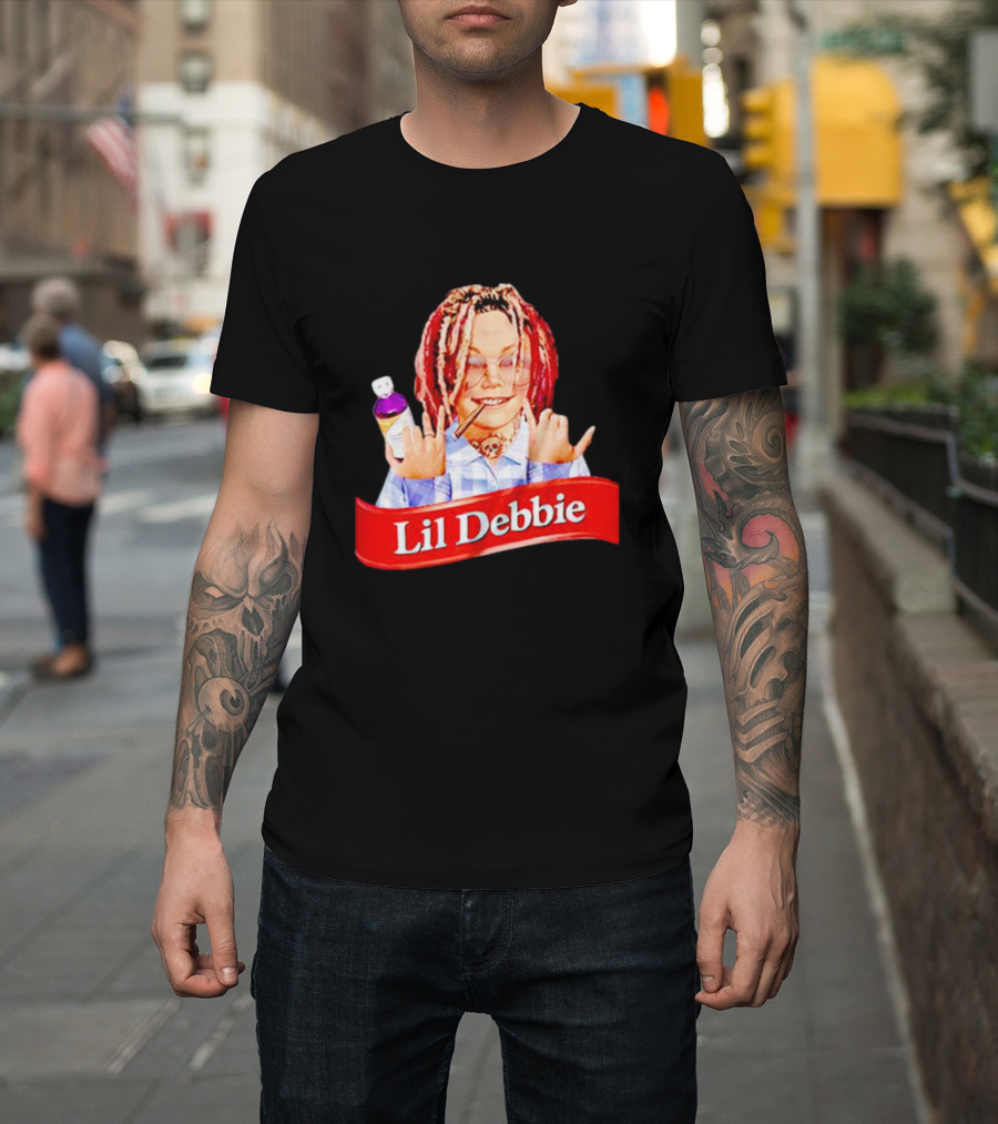 Lil Debbie Double Cup Braids Smiling T-Shirt