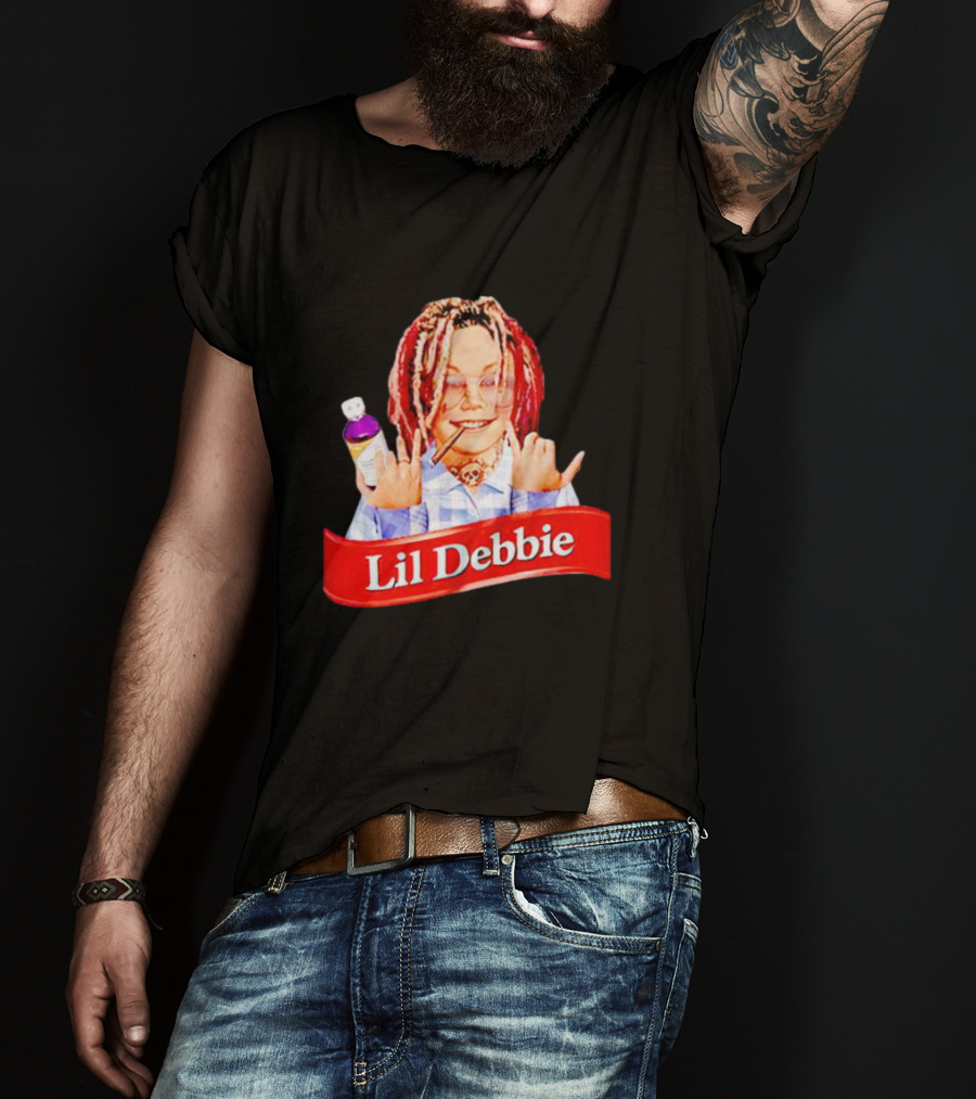 Lil Debbie Double Cup Braids Smiling T-Shirt