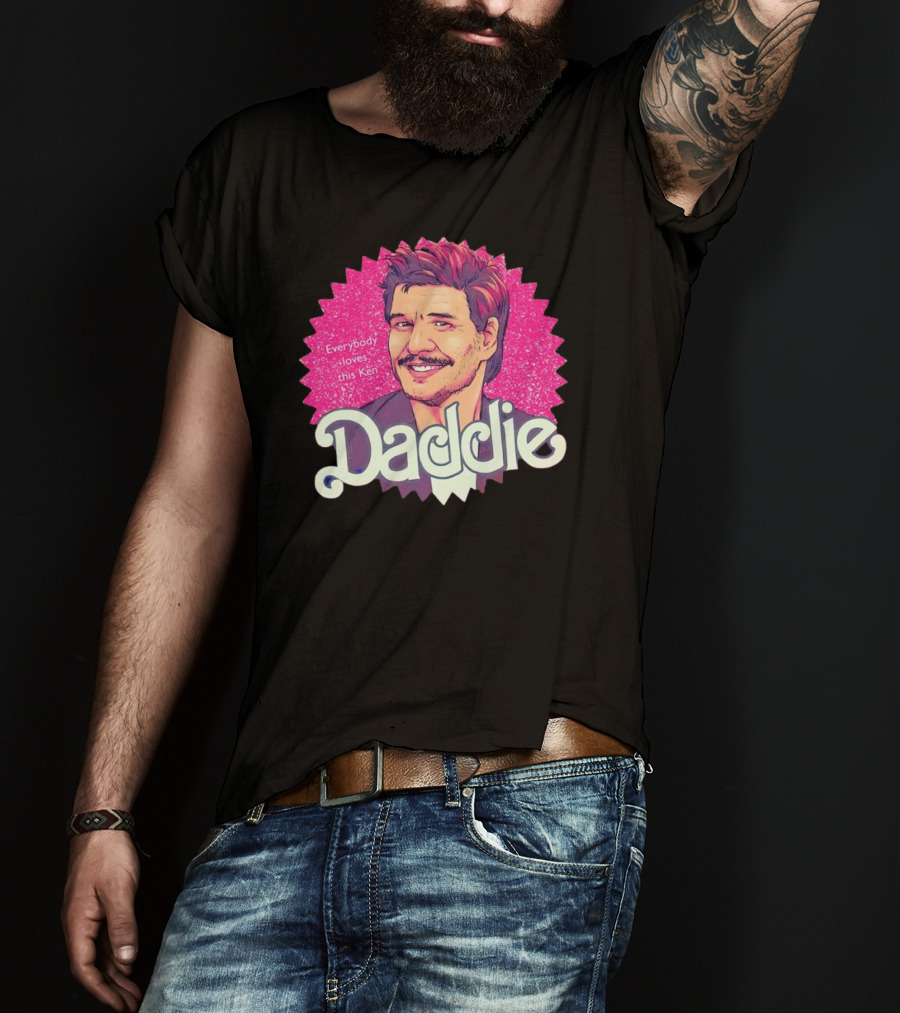 Daddie Everybody Loves This Ken Retro Photo T-Shirt