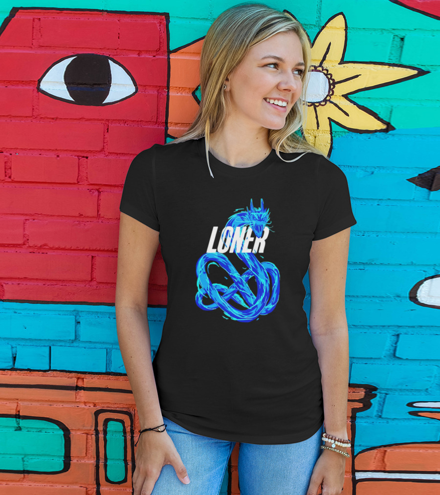 Loner Blue Dragon T-Shirt