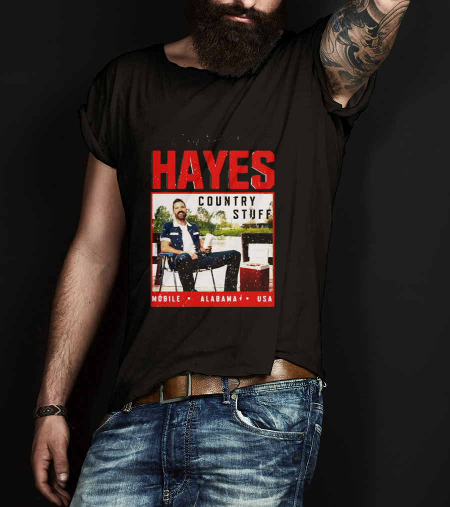 Walker Hayes Country Stuff Mobile Alabama USA T-Shirt