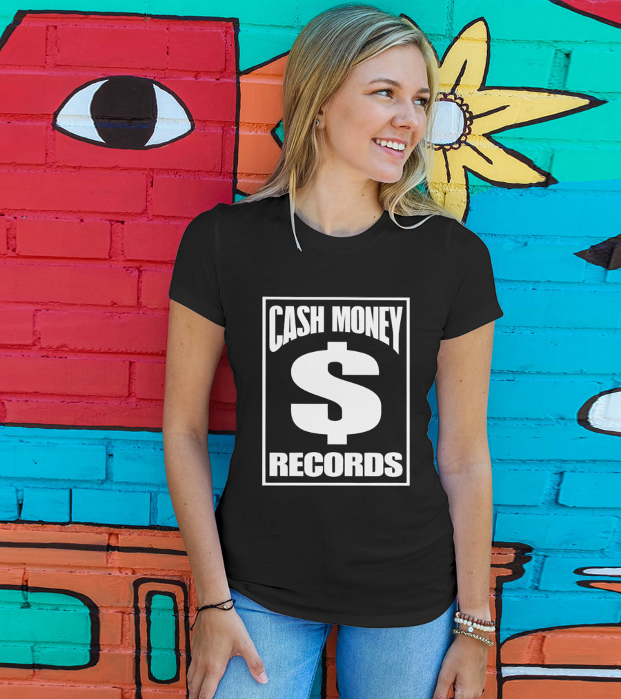 Cash Money Records Logo Dollar Sign T-Shirt