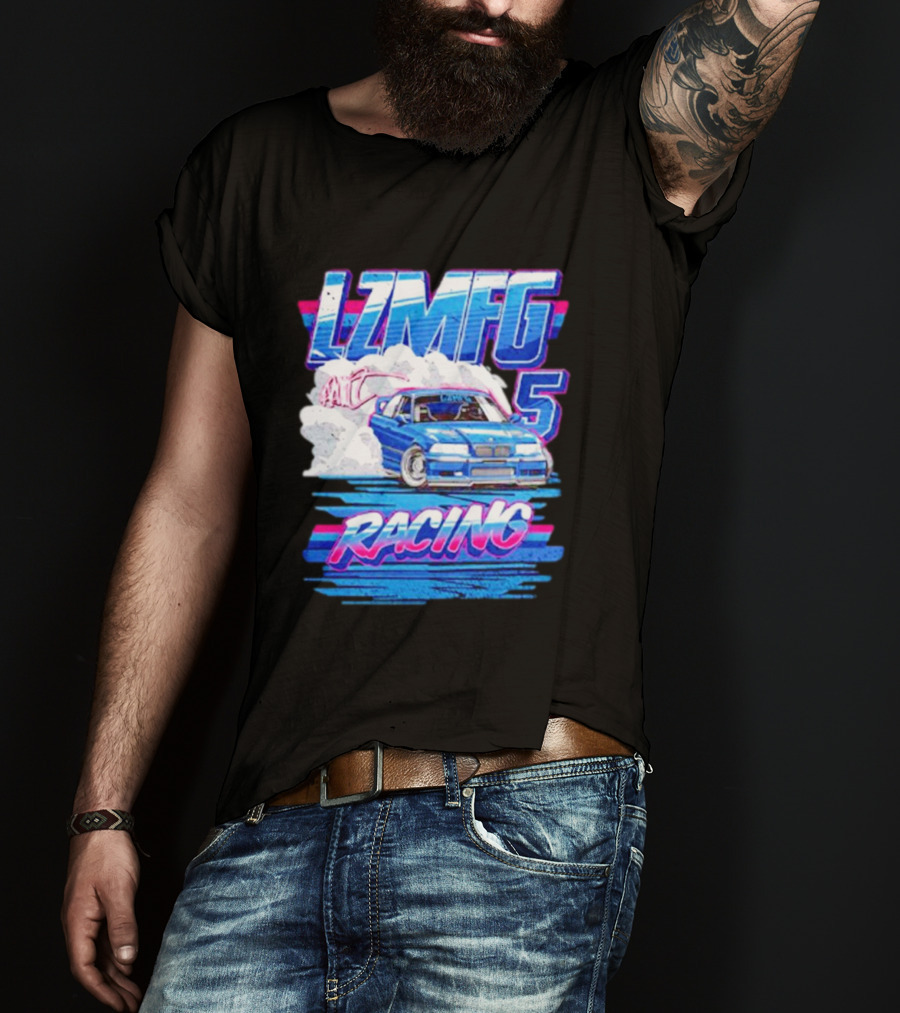 LZMFG R34 Racing 5 Car Drift T-Shirt