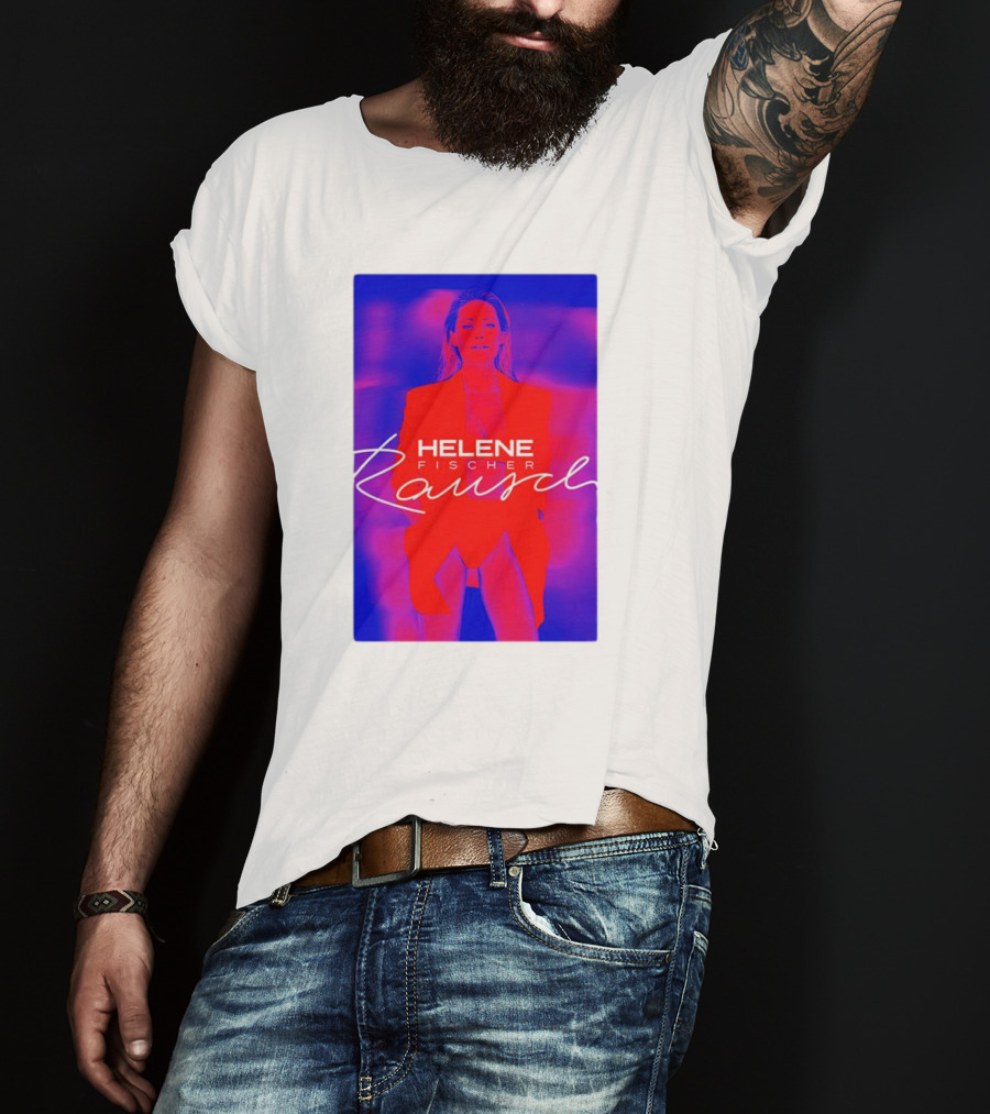 Helene Fischer Rausch Neon Style Bold Visuals T-Shirt