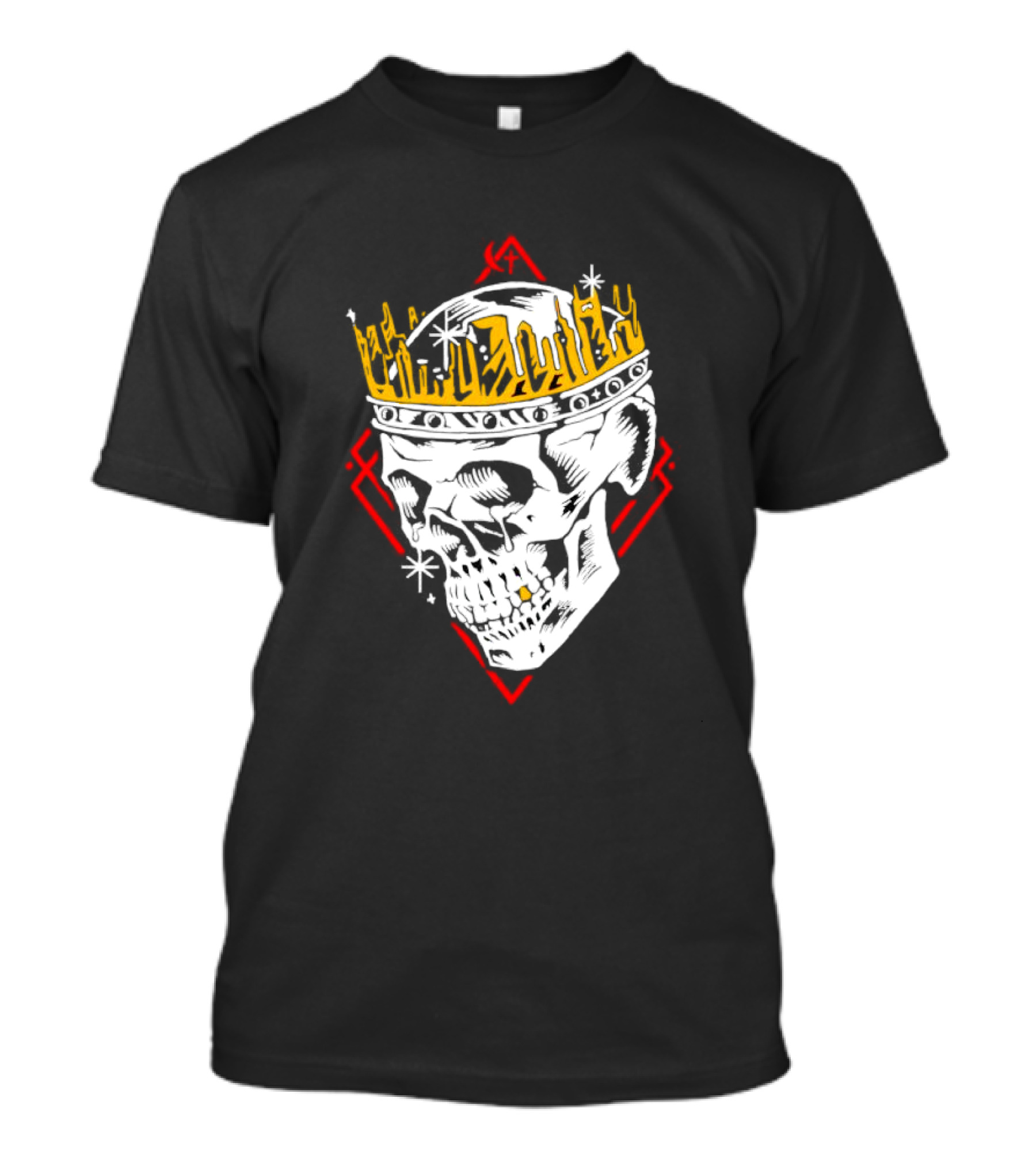 Jelly Roll Skull King Crown Red Diamond T-Shirt