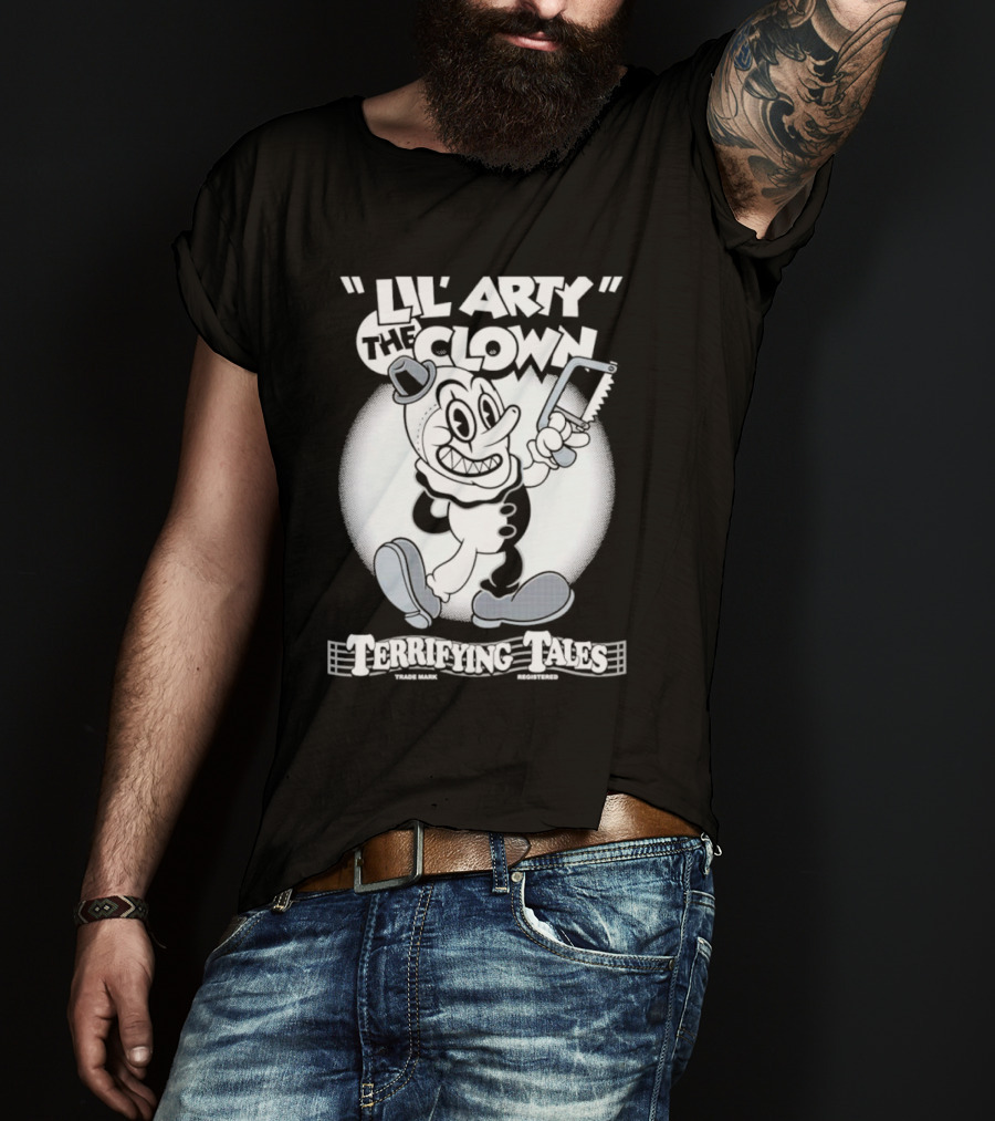 Lil’ Arty The Clown Terrifying Tales T-Shirt