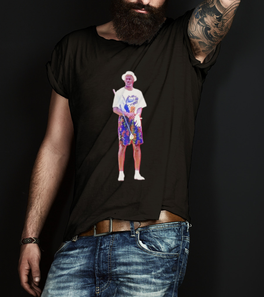 Michael Jordan Golf Outfit Bold Shorts T-Shirt