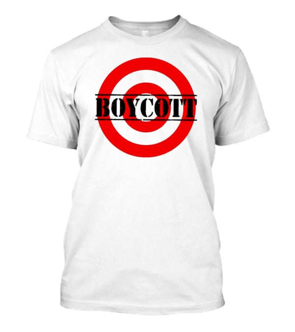 Boycott Target Sucks Red Bullseye T-Shirt