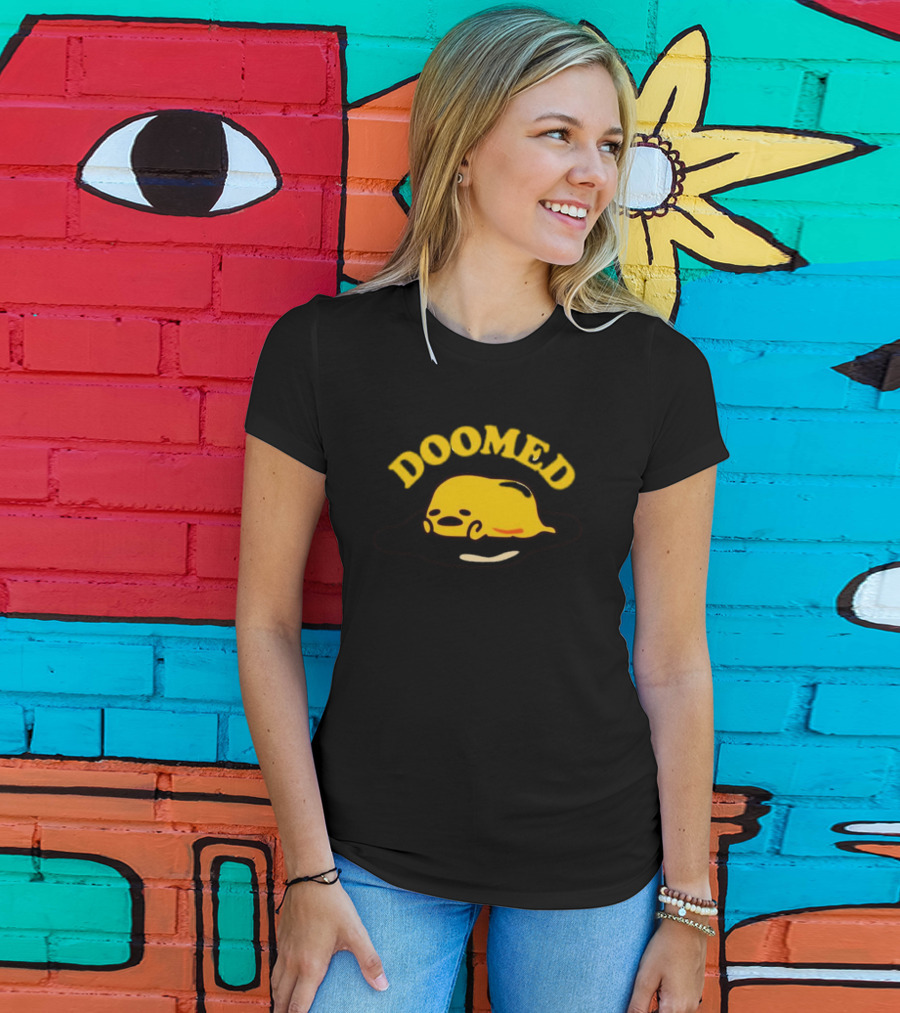 Gudetama Doomed Sad Egg T-Shirt