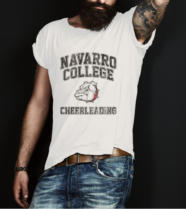 Navarro College Cheerleading Bulldogs Team Spirit T-Shirt