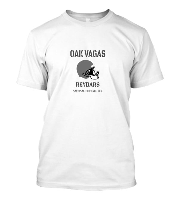 Oak Vagas Reydars National Football Leg Helmet T-Shirt
