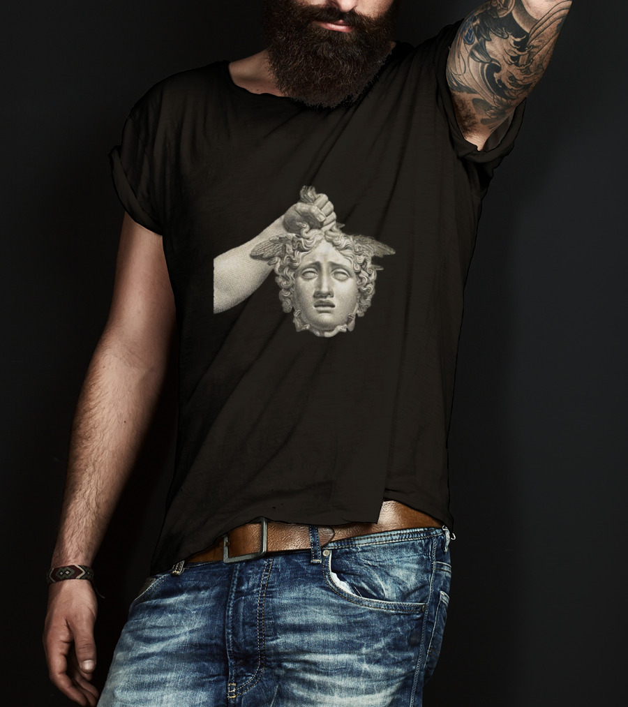 Perseus And Medusa Mythology Iconic Representation T-Shirt