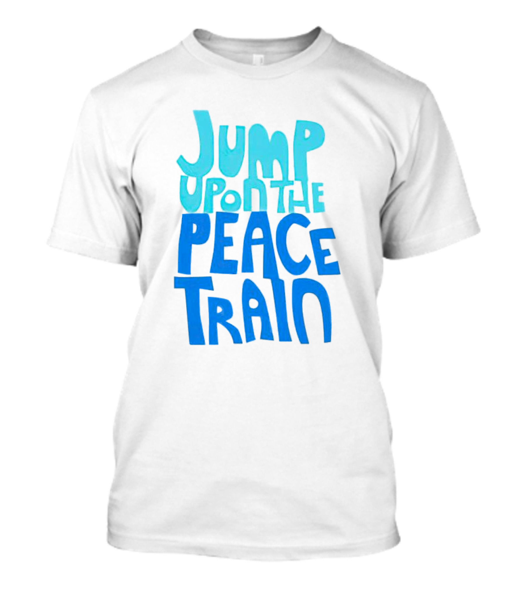Jump Upon The Peace Train Retro Vibes T-Shirt