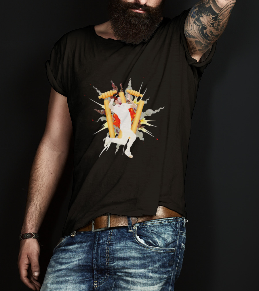 Barmy Army Woody Ladies Cricket Celebration Explosion T-Shirt