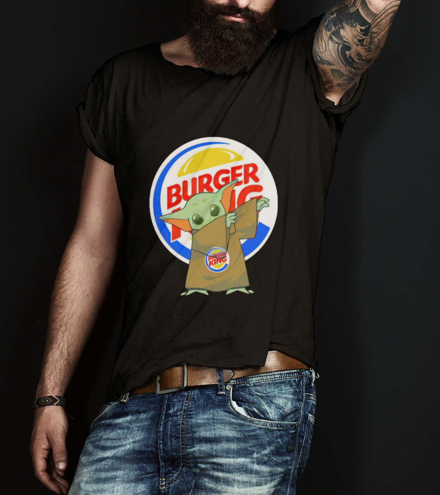 Baby Yoda Holding Burger King T-Shirt