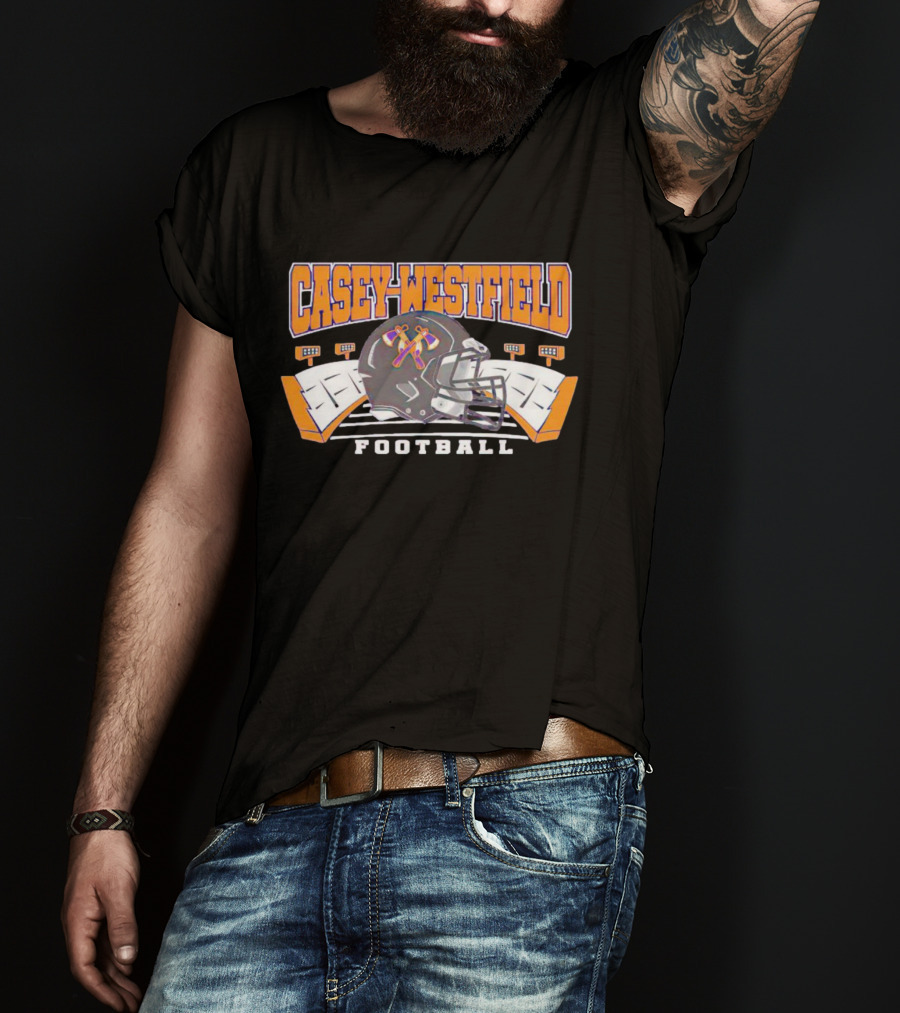 Casey Westfield Football Stadium Helmet T-Shirt