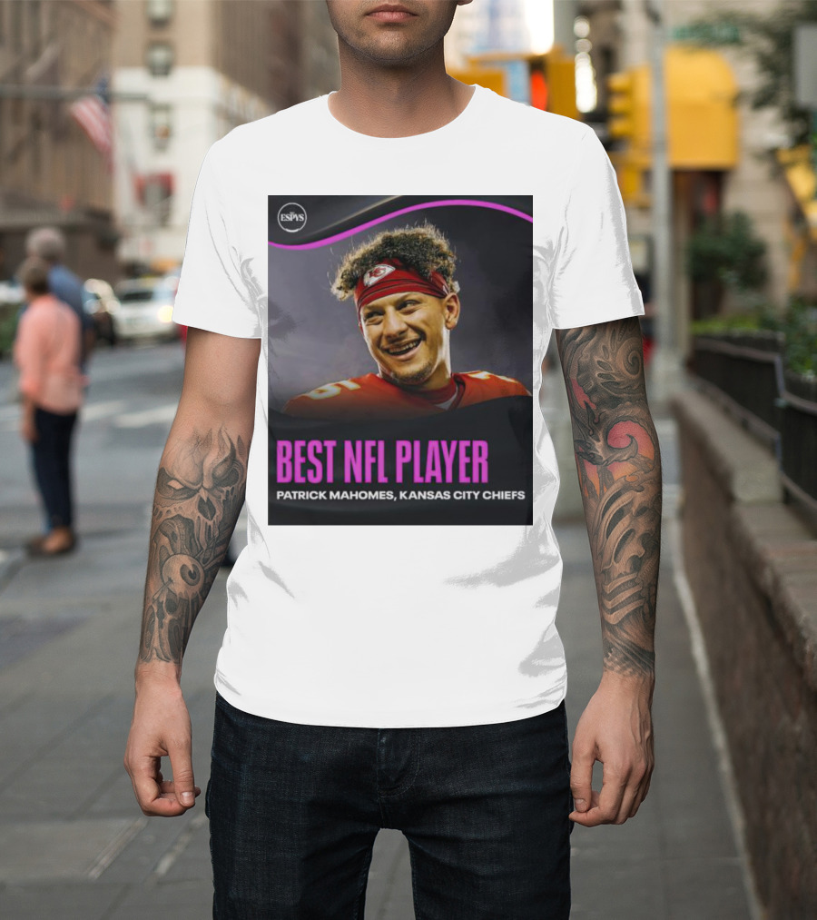 Patrick Mahomes Best NFL Player Kansas City Chiefs ESPYS T-Shirt