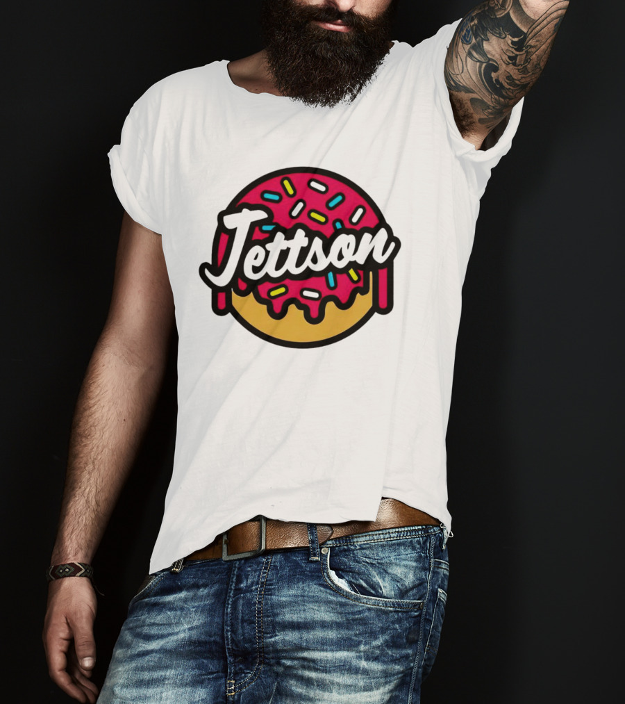 Jettson Colorful Sprinkled Donut T-Shirt
