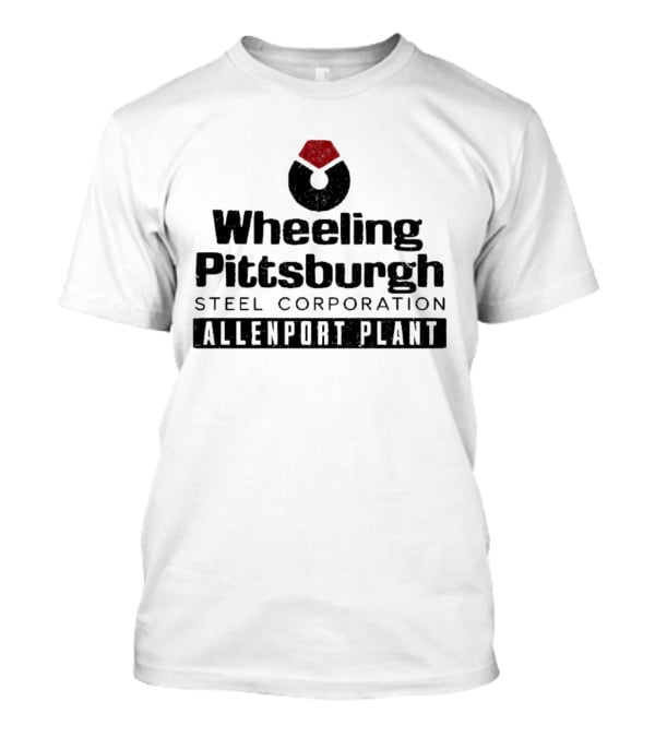 Wheeling Pittsburgh Steel Corporation Allenport Plant T-Shirt