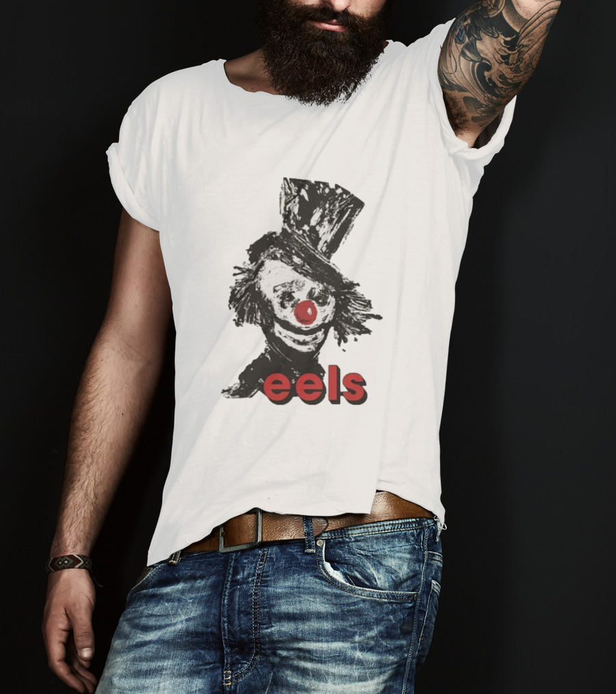 Eels Creepy Clown Art Band Merchandise T-Shirt