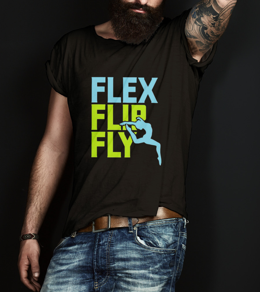 Flex Flip Fly Acrobatics T-Shirt