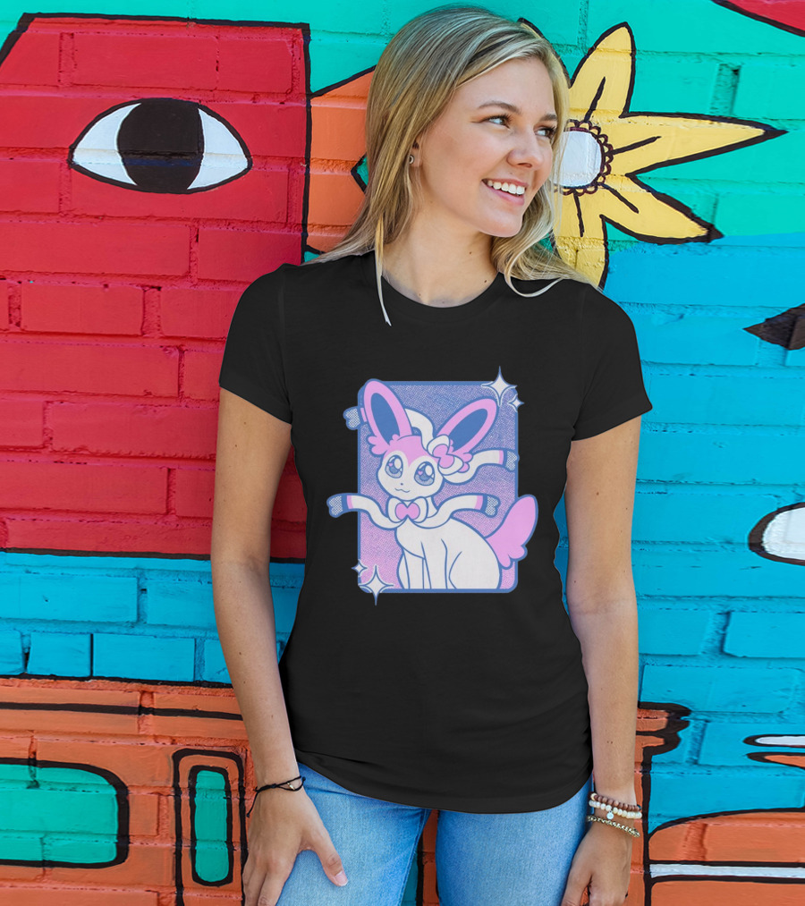 Pokemon Sylveon Cute Kawaii Pastel Fan T-Shirt