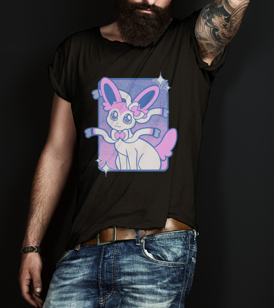 Pokemon Sylveon Cute Kawaii Pastel Fan T-Shirt