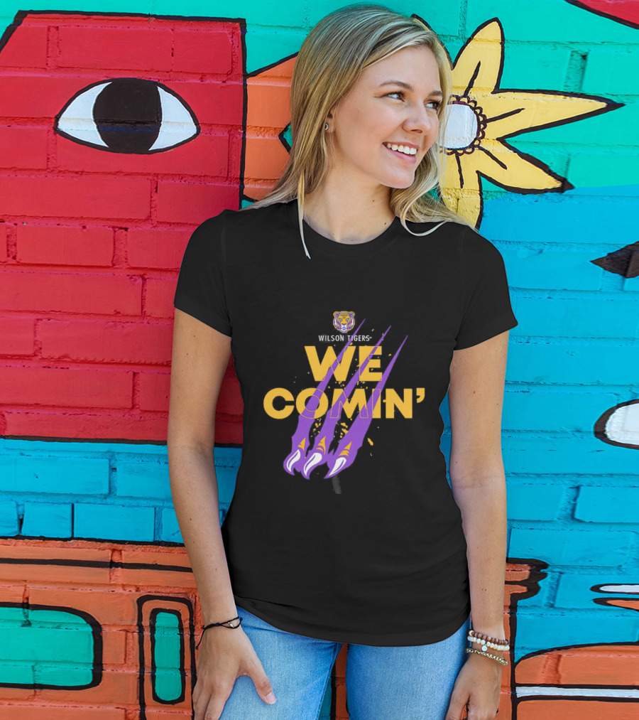 Wilson Tigers We Comin' Tiger Claw Marks T-Shirt