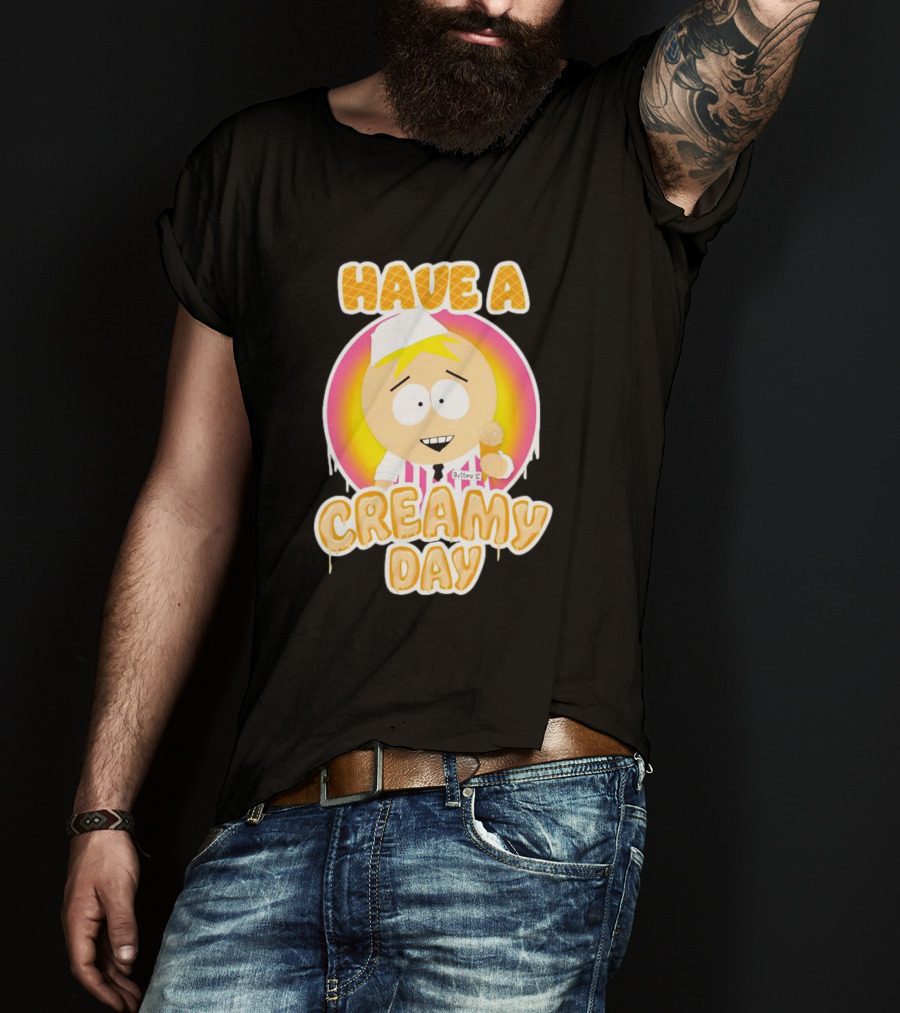 Have A Creamy Day DikinBaus Hot Dogs Ice Cream Cone T-Shirt