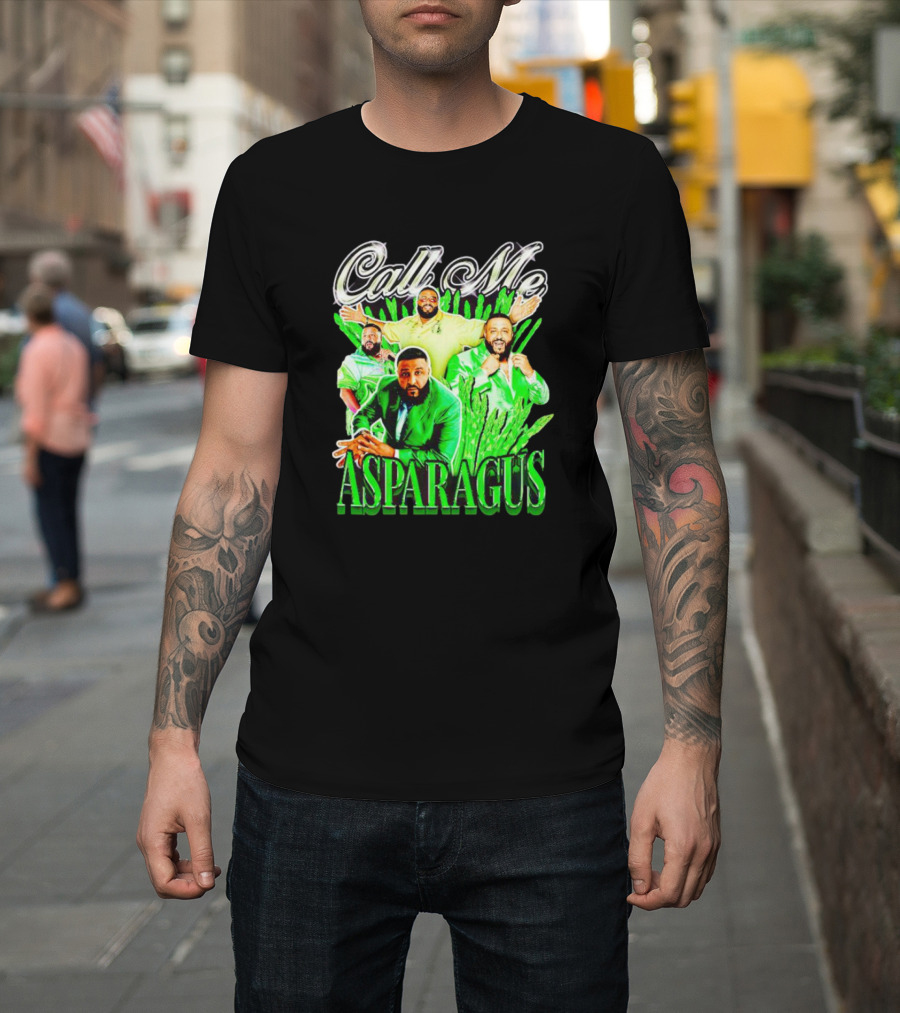 Call Me Asparagus DJ Khaled Green T-Shirt