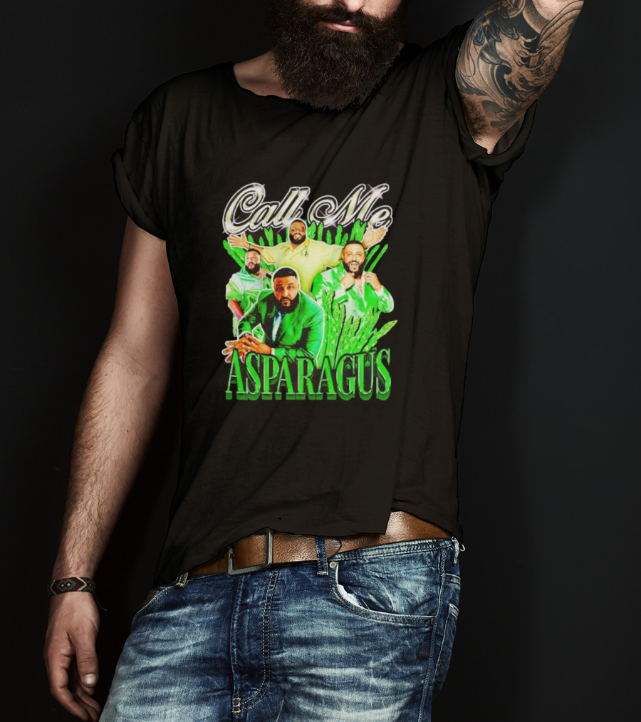 Call Me Asparagus DJ Khaled Green T-Shirt