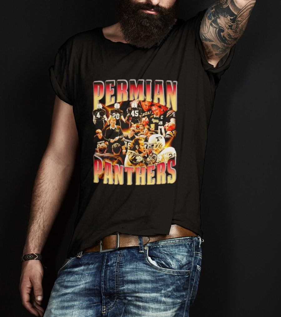 Permian Panthers 90s Football Team Vintage T-Shirt