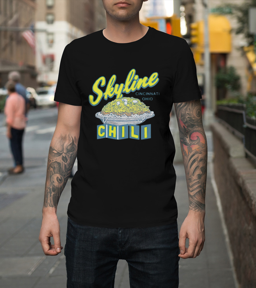 Skyline Chili Cincinnati Ohio Noodle Bowl T-Shirt