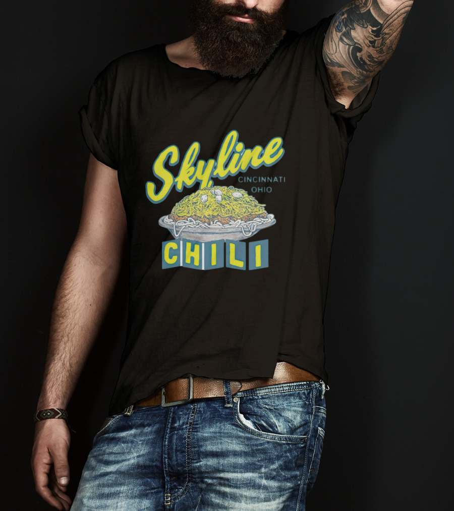 Skyline Chili Cincinnati Ohio Noodle Bowl T-Shirt