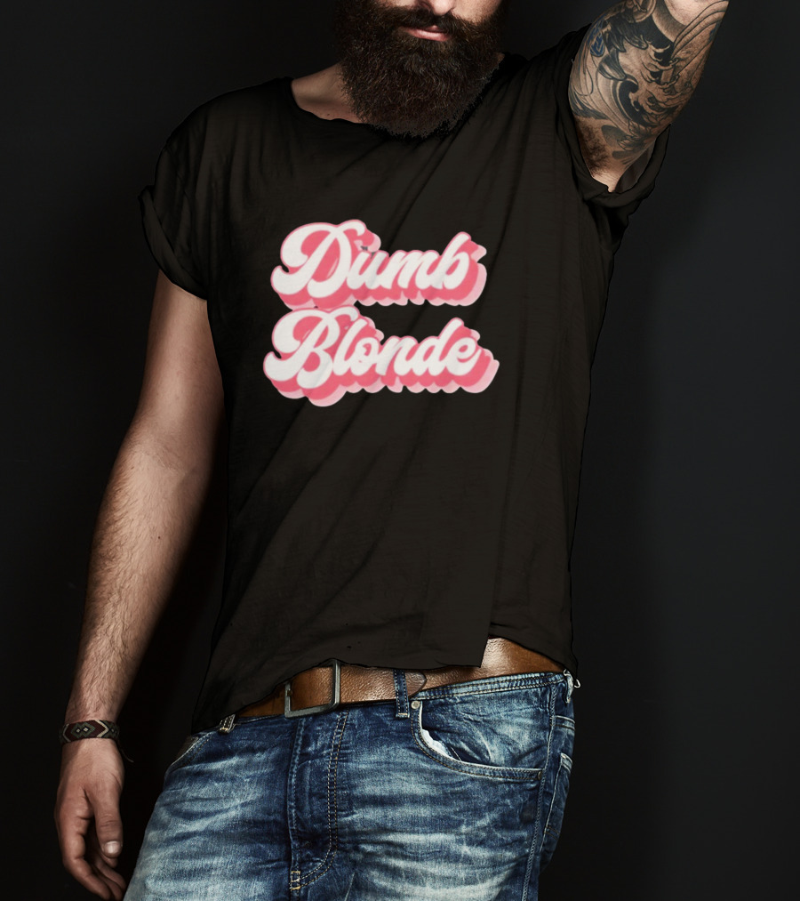Dumb Blonde Barbie Movie Aesthetic T-Shirt