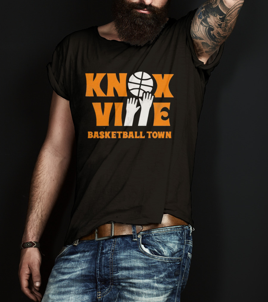 Knoxville Basketball Town Hoops Enthusiast T-Shirt
