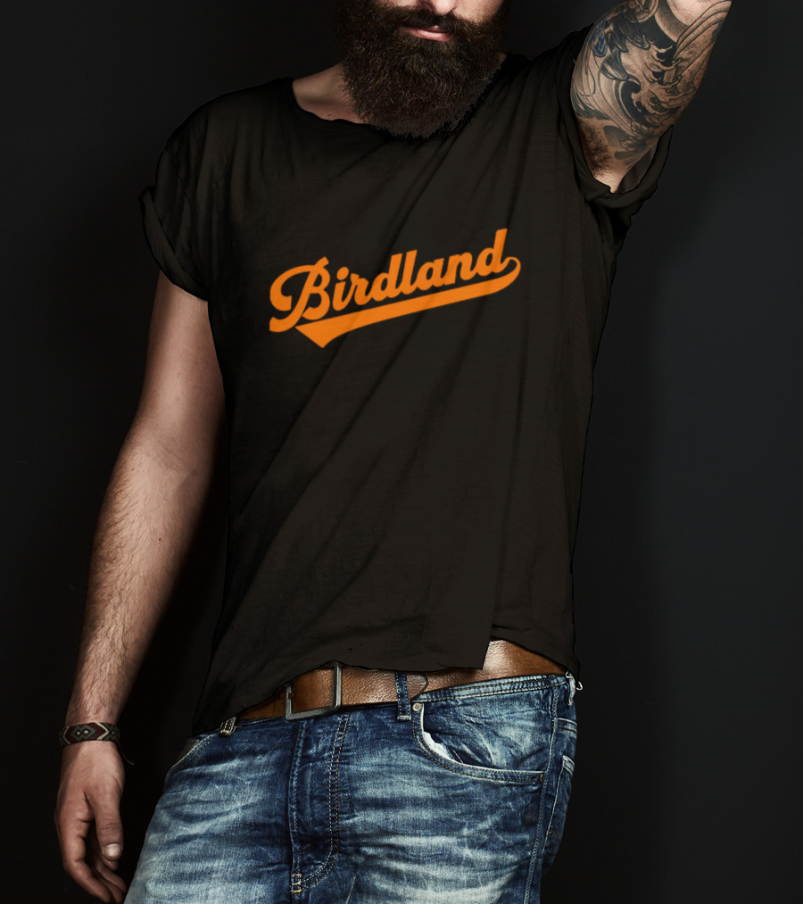 Birdland Baltimore Orioles Fan Culture T-Shirt