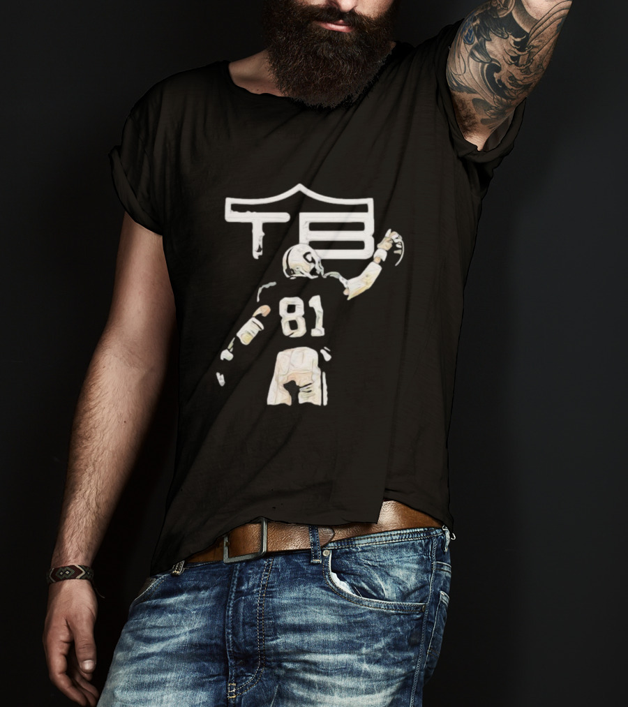 Raiders Tim Brown TB81 Football Legend T-Shirt