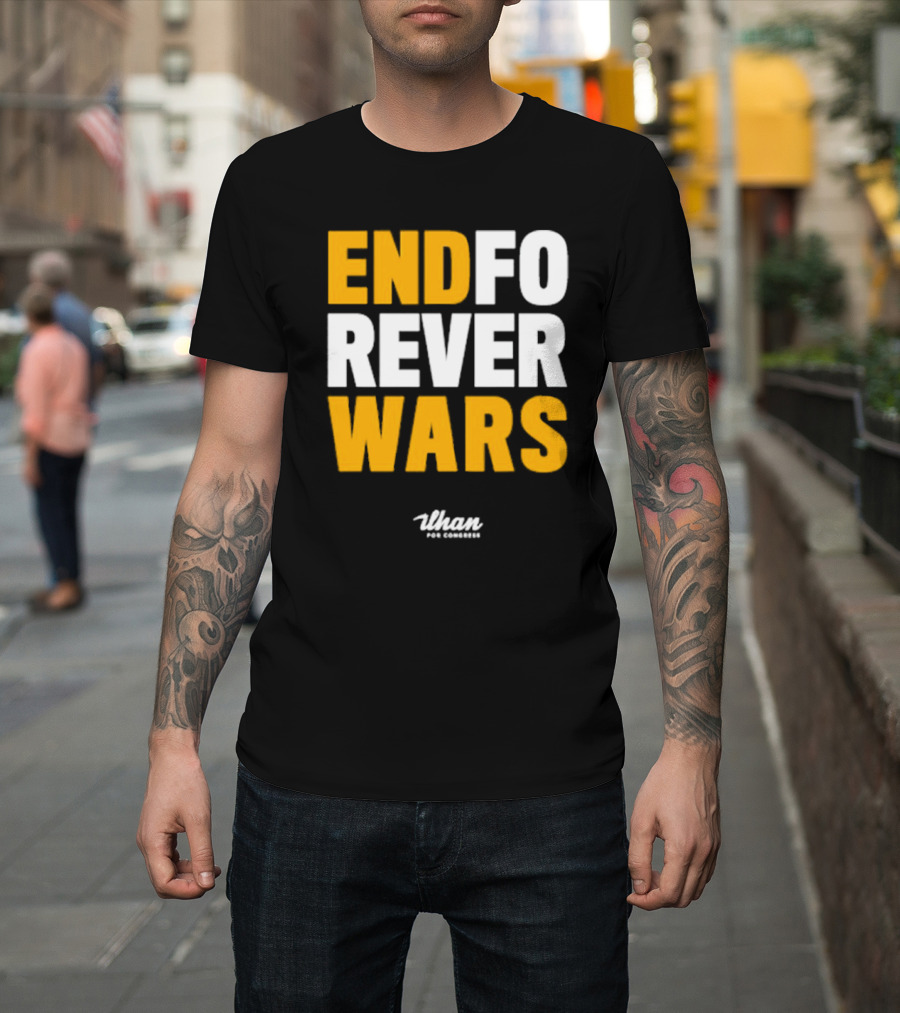 Ilhan For Congress End Forever Wars T-Shirt