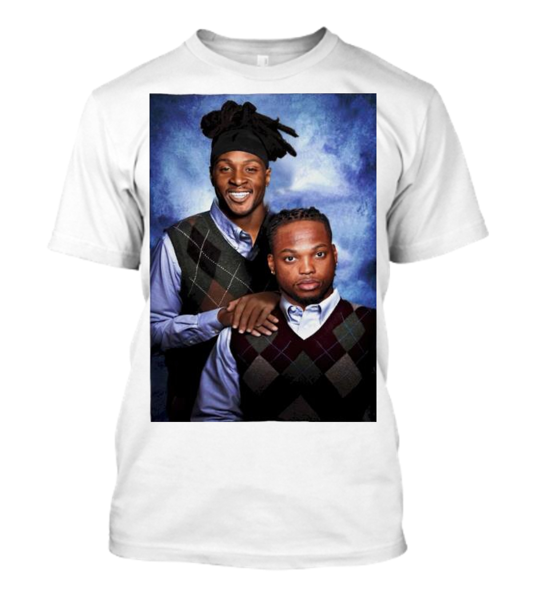 Tennessee Titans Derrick Henry DeAndre Hopkins Step Brothers Photo T-Shirt