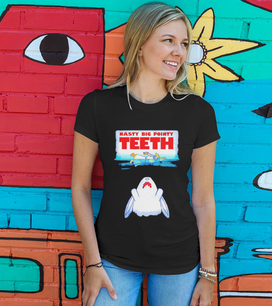 NASTY BIG POINTY TEETH Rabbit Parody With Knight T-Shirt