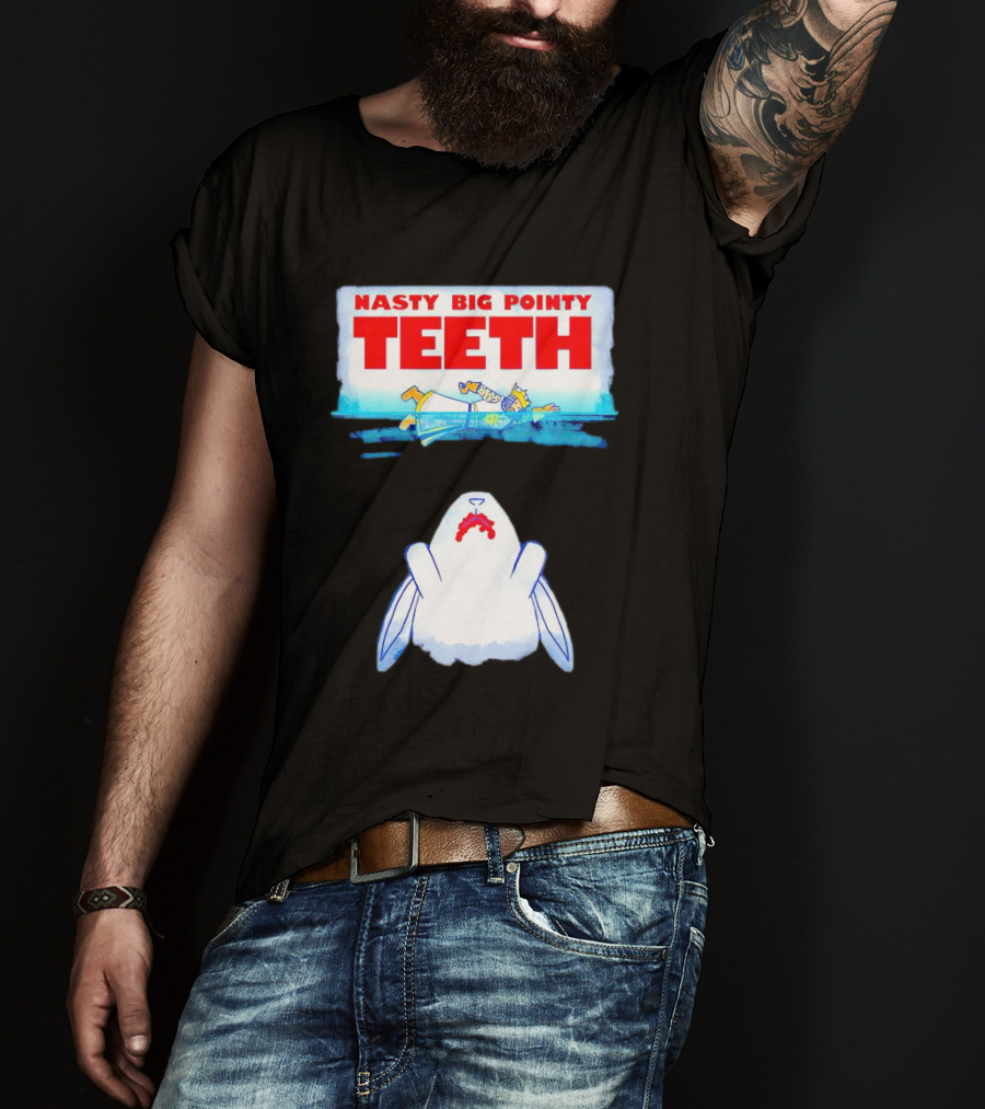 NASTY BIG POINTY TEETH Rabbit Parody With Knight T-Shirt