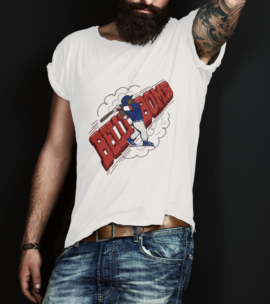 Cody Bellinger Belli Bomb Baseball Hit Iconic Swing T-Shirt