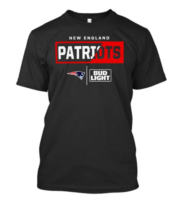 New England Patriots Bud Light Partnership T-Shirt