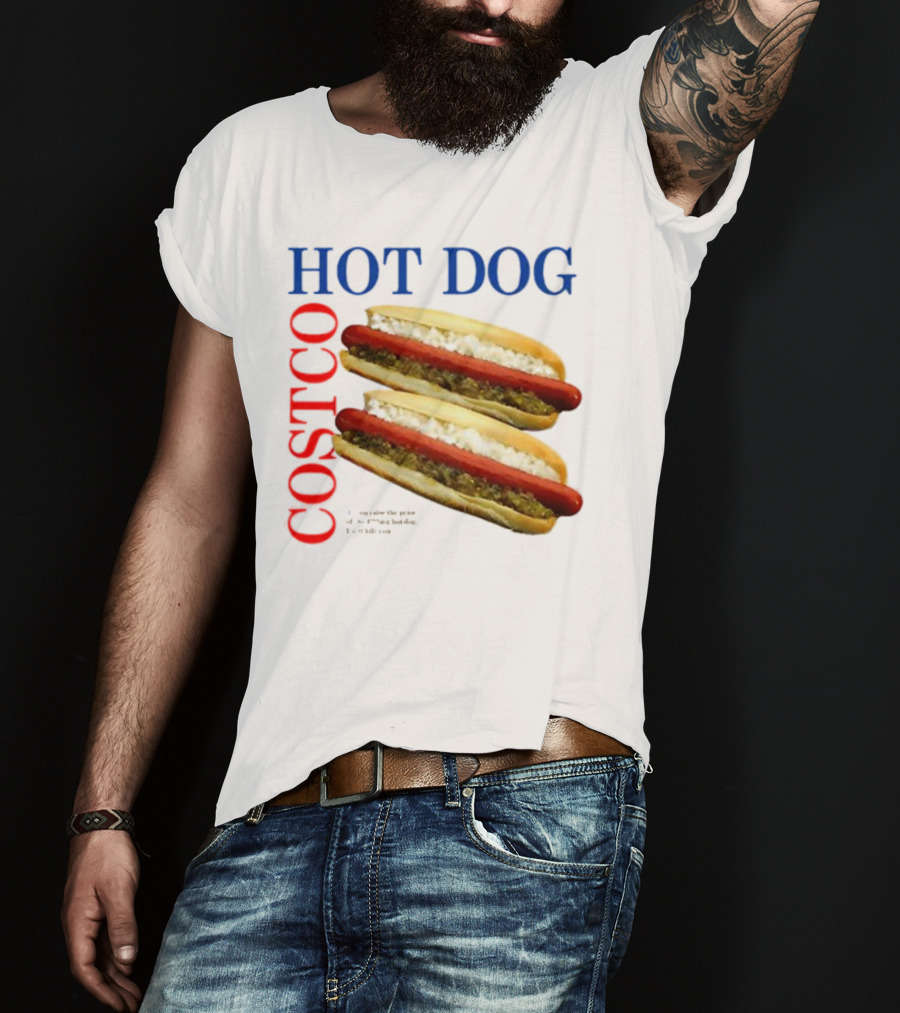 Hot Dog Costco Double Delight The Best Hot Dog T-Shirt
