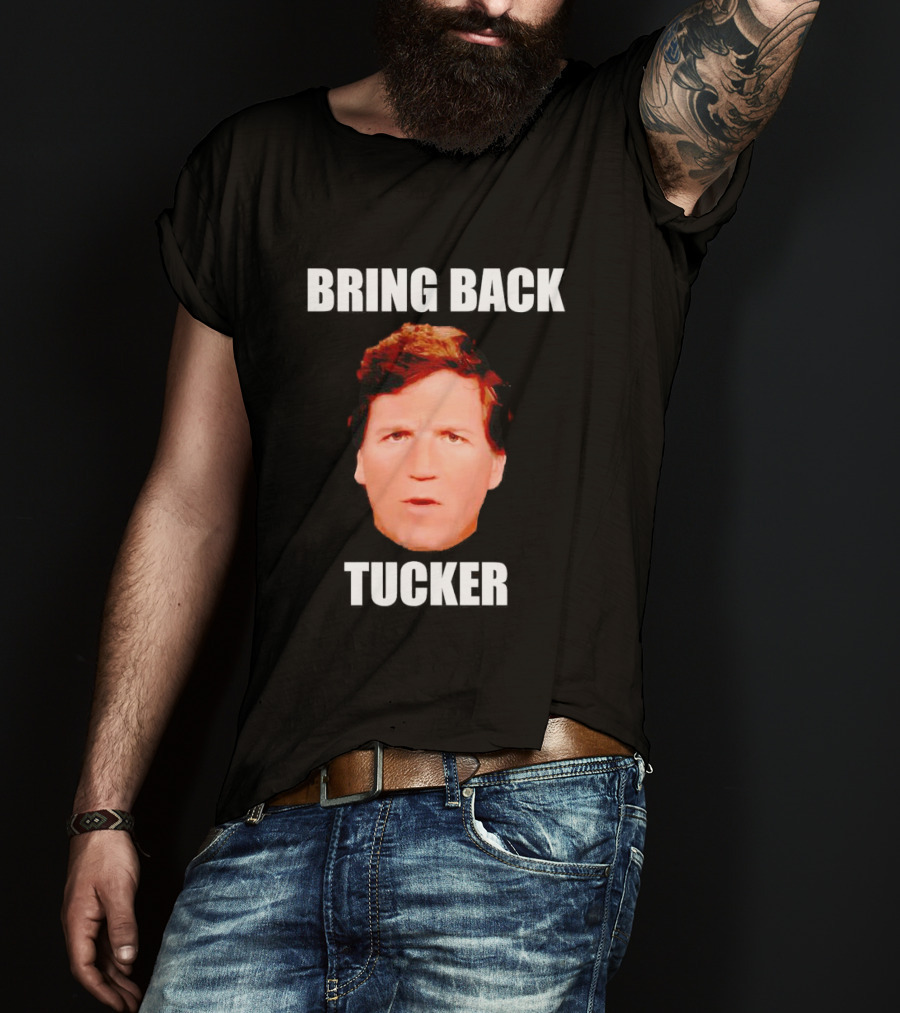 Bring Back Tucker Carlson Face T-Shirt