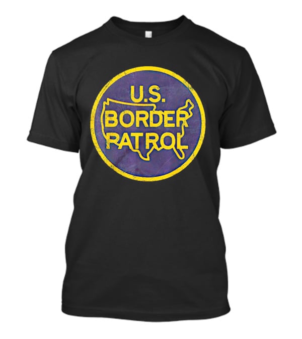 U.S. Border Patrol Map Emblem T-Shirt