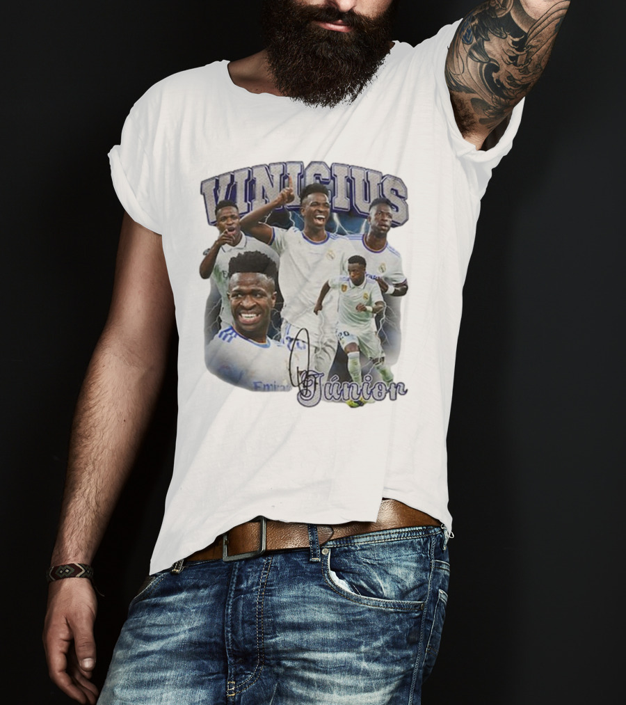 Vinicius Junior Real Madrid Football Soccer T-Shirt